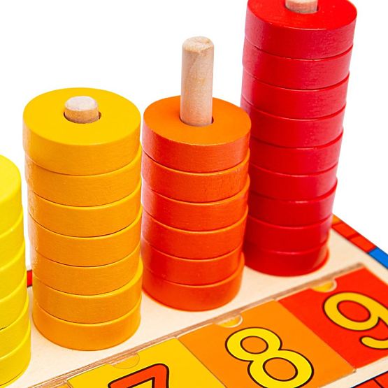 Bigjigs Toys Planche de puzzle avec chiffres