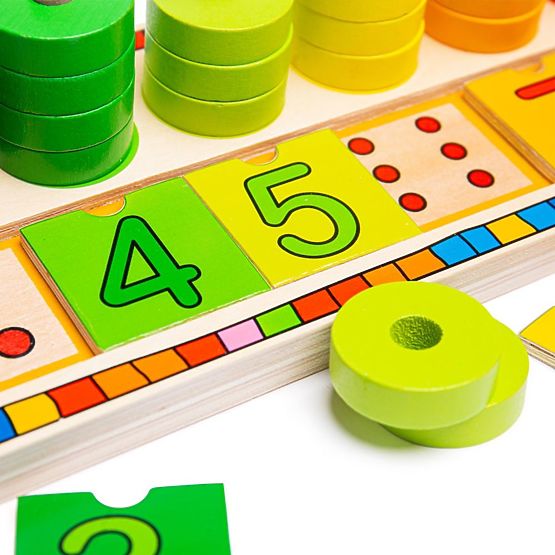 Bigjigs Toys Planche de puzzle avec chiffres