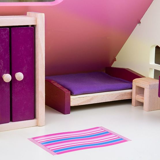Bigjigs Toys Meubles de maison de poupée en bois