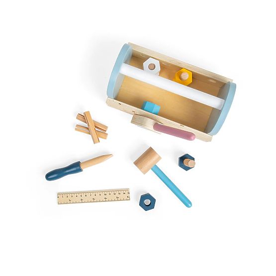 Bigjigs Toys Outils dans une caisse