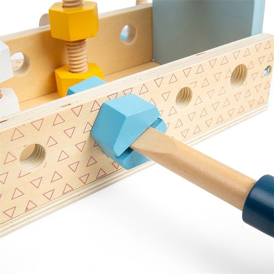 Bigjigs Toys Outils dans une caisse