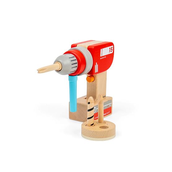 Bigjigs Toys Perceuse en bois