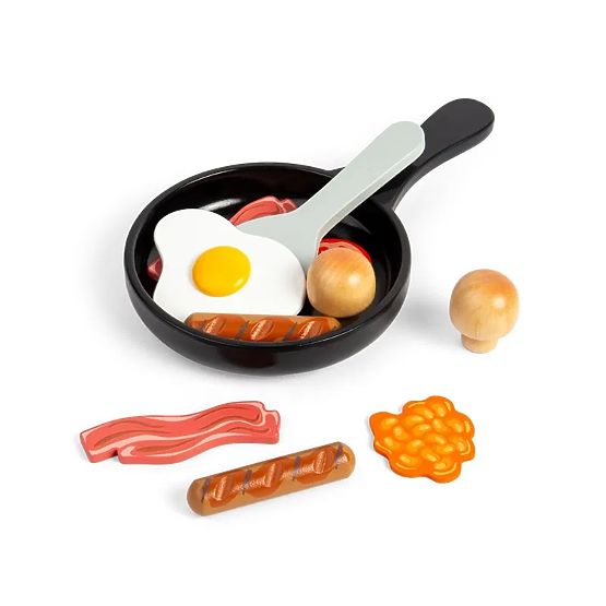 Bigjigs Toys Petit-déjeuner à la poêle