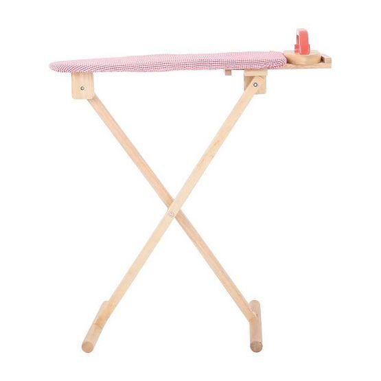 Bigjigs Toys Planche à repasser en bois avec fer - emballage endommagé