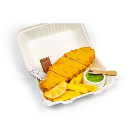Bigjigs Toys Poisson et frites