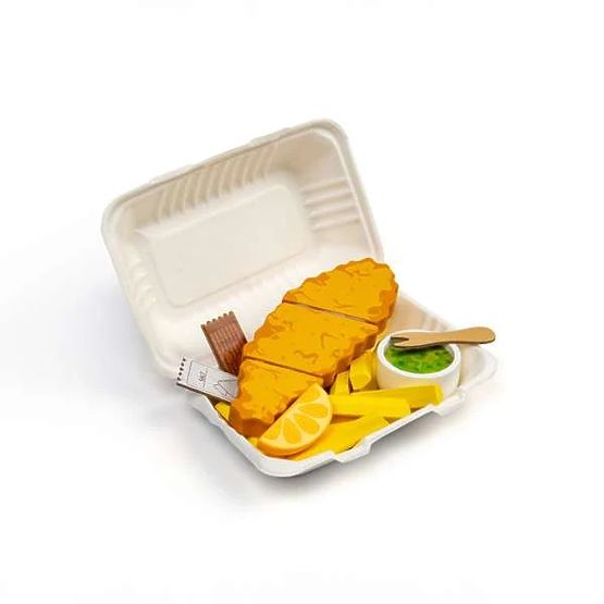 Bigjigs Toys Poisson et frites