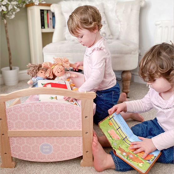 Bigjigs Toys Poupée en Tissu Grace 28 cm