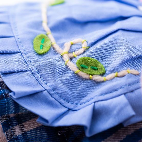 Bigjigs Toys Poupée en Tissu Katie 34 cm