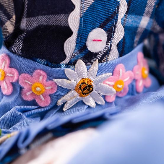 Bigjigs Toys Poupée en Tissu Katie 34 cm