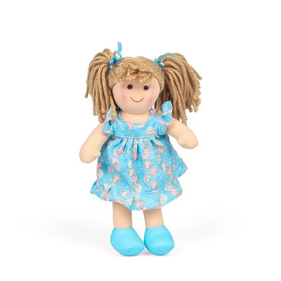 Bigjigs Toys Poupée en tissu Maisie - petite 25 cm