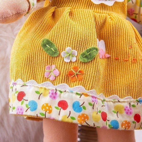 Bigjigs Toys Poupée en tissu Daisy 28 cm