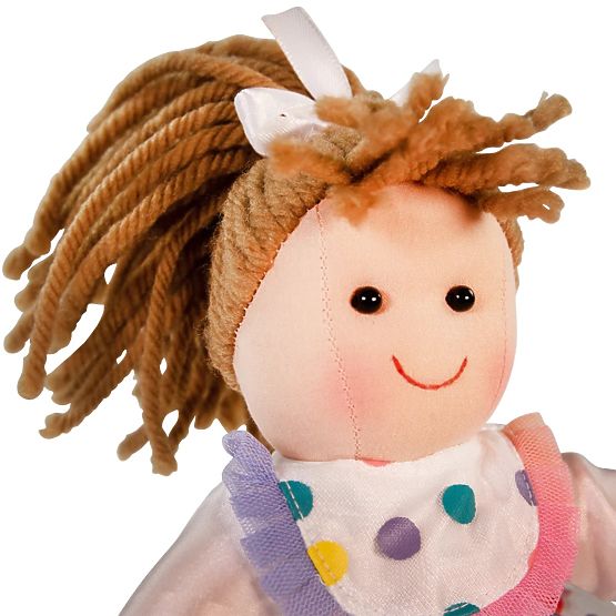 Bigjigs Toys Poupée en tissu Phoebe 25 cm
