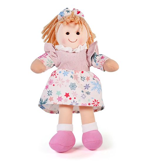 Bigjigs Toys Poupée en tissu Shannon 25 cm