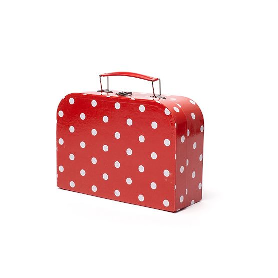 Bigjigs Toys Service à thé à pois rouges