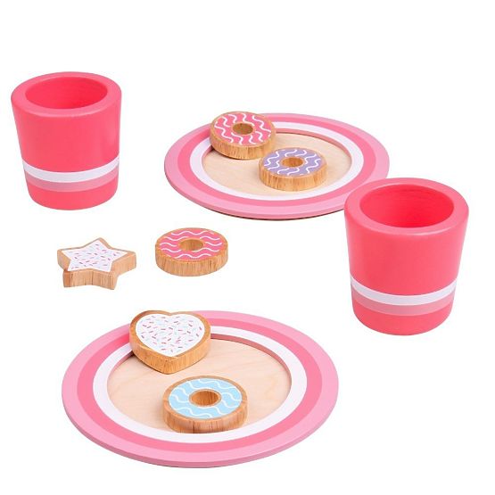 Bigjigs Toys Set de biscuits avec lait