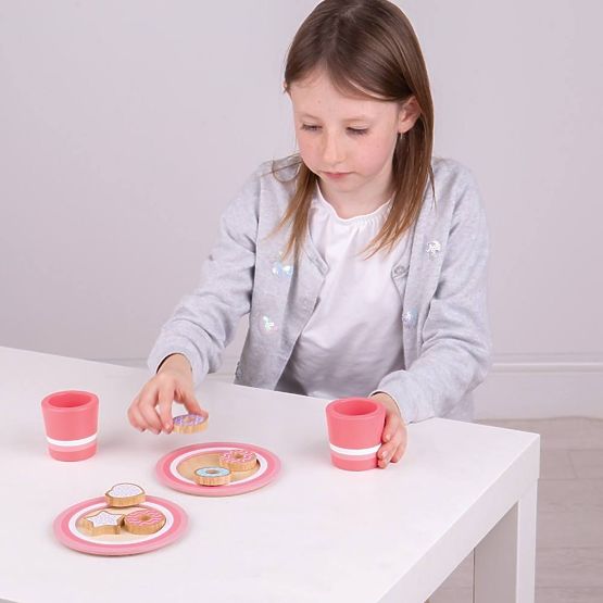 Bigjigs Toys Set de biscuits avec lait