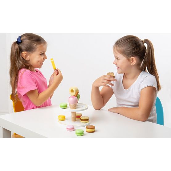 Bigjigs Toys Support en bois avec friandises