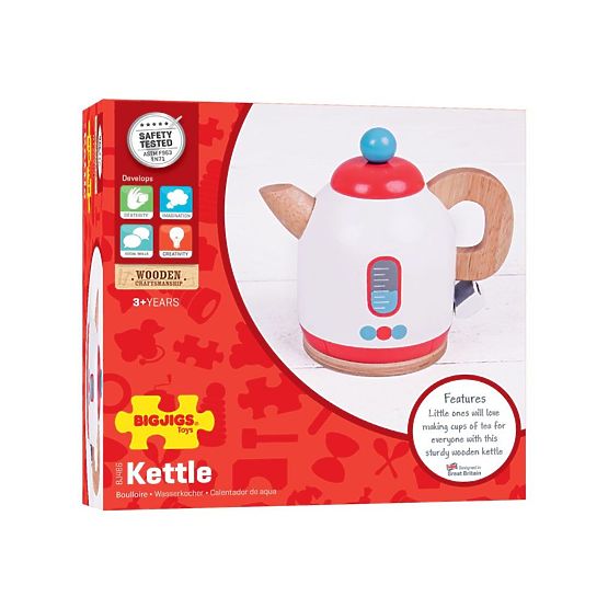 Bigjigs Toys Théière en bois