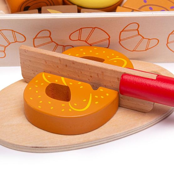 Bigjigs Toys Trancheuse à pâtisserie en boîte