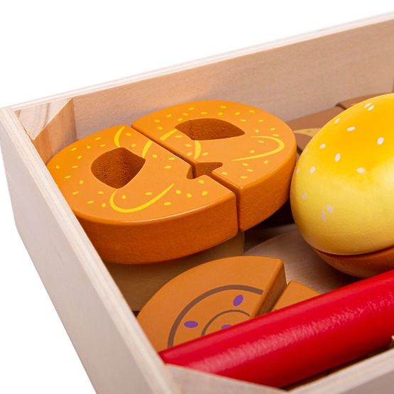 Bigjigs Toys Trancheuse à pâtisserie en boîte