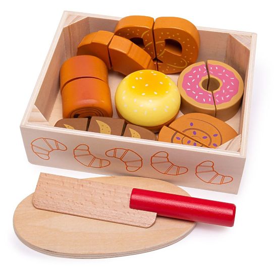 Bigjigs Toys Trancheuse à pâtisserie en boîte