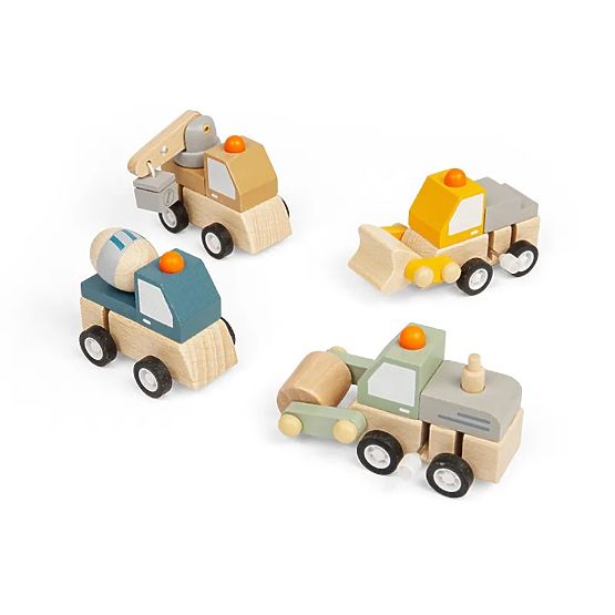 Bigjigs Toys Voiture de construction à remonter 1 pièce