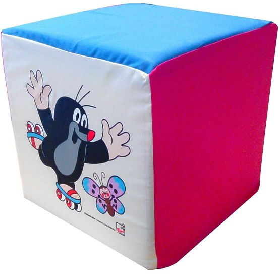 Bino Places assises cube Natalie, rose