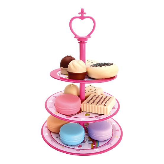 Bino Service à thé pour enfants et présentoir à pâtisseries