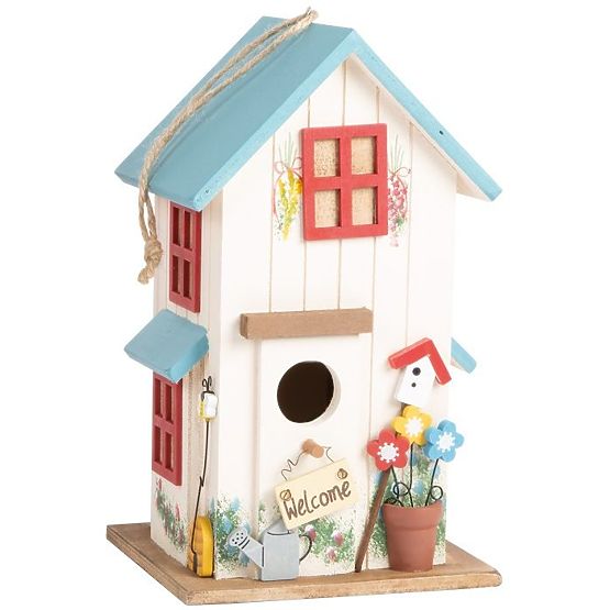 Birdhouse - Mangeoire à oiseaux décorative colorée