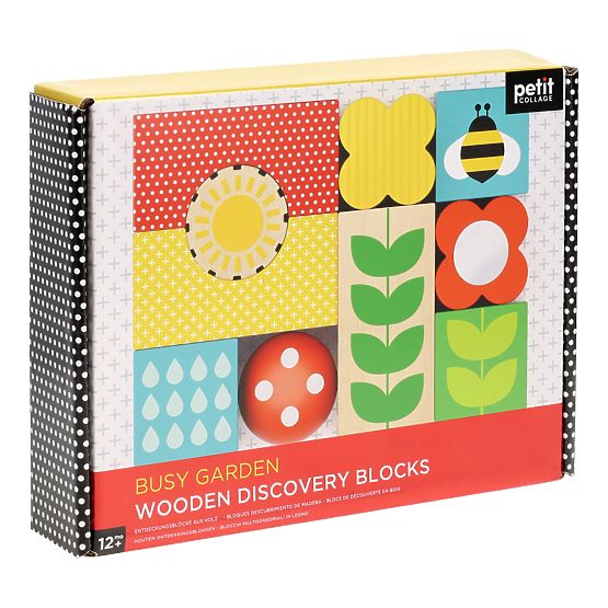 Blocs en bois Petit Collage Jardin