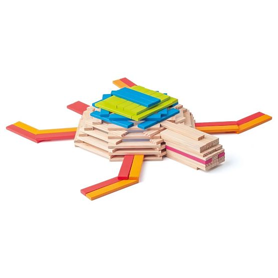 Blocs en bois planks 200 pièces