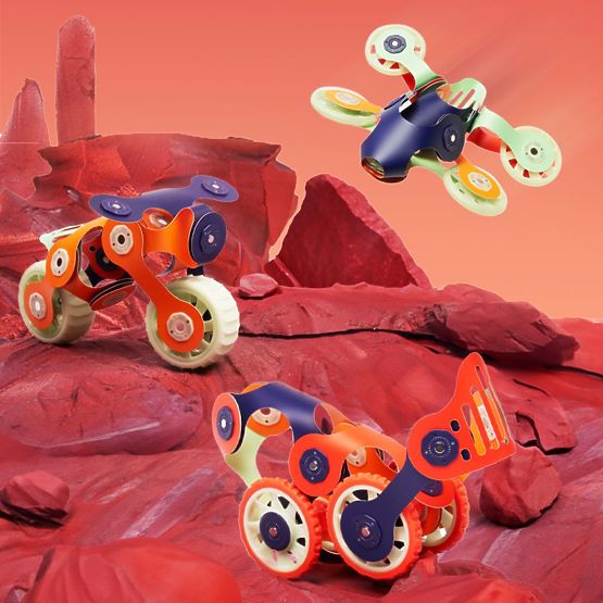 Blocs magnétiques Clixo Expédition Martienne