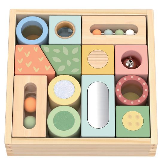 Blocs sensoriels en bois