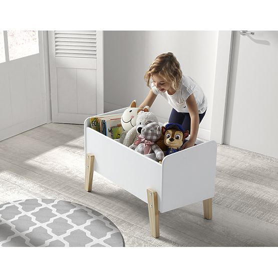 Boîte de rangement Kiddy blanc