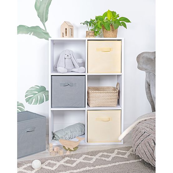 Boîte de rangement pour jouets pour enfants - Gris