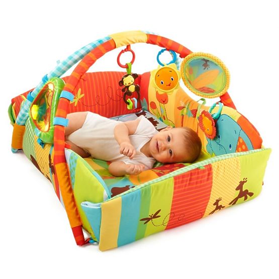 Bright Mises en chantier Couverture pour jeux avec chemin de fer Swingin ' Safari