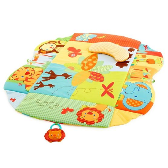 Bright Mises en chantier Couverture pour jeux avec chemin de fer Swingin ' Safari