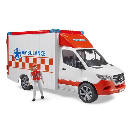 Bruder Ambulance MB Sprinter avec médecin