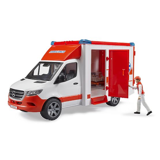 Bruder Ambulance MB Sprinter avec médecin