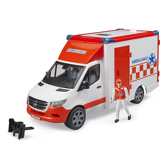Bruder Ambulance MB Sprinter avec médecin