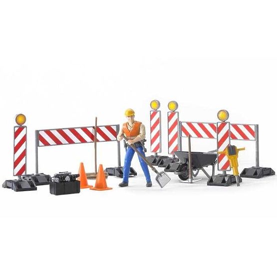 Bruder BWORLD Barrières et panneaux de signalisation