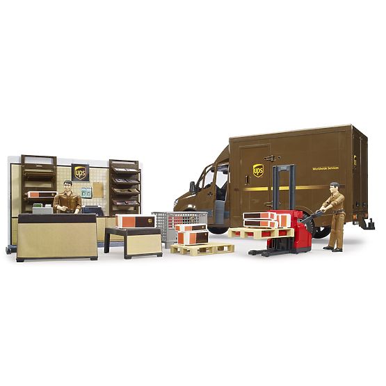 Bruder BWORLD centre de colis UPS