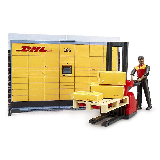 Bruder BWORLD Point Relais DHL avec accessoires