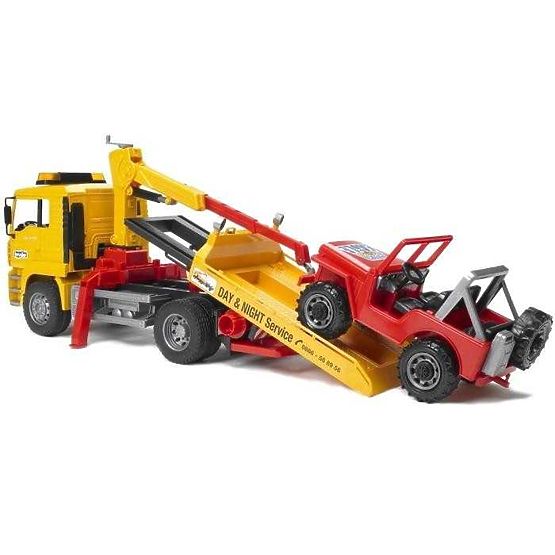 Bruder Camion de dépannage MAN et Jeep