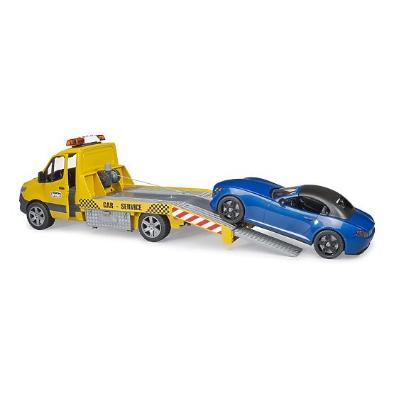 Bruder Camion de Remorquage MB Sprinter avec Voiture de Sport