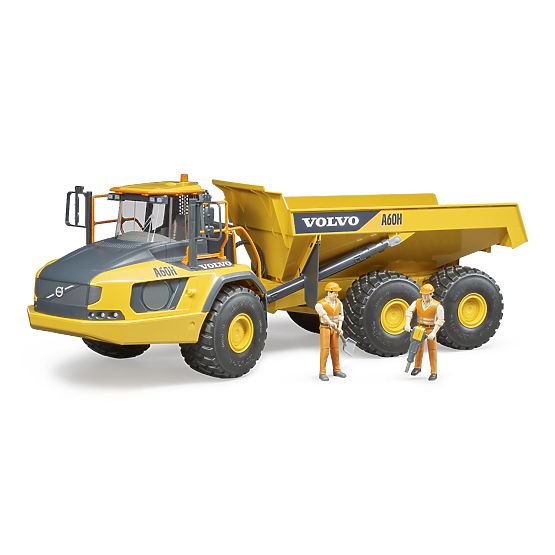Bruder Dumper Articulé Volvo A60H à l'échelle 1:16 - emballage endommagé