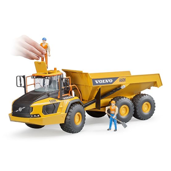 Bruder Dumper Articulé Volvo A60H à l'échelle 1:16