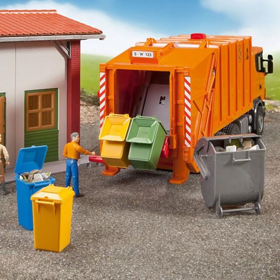 Bruder Ensemble de poubelles