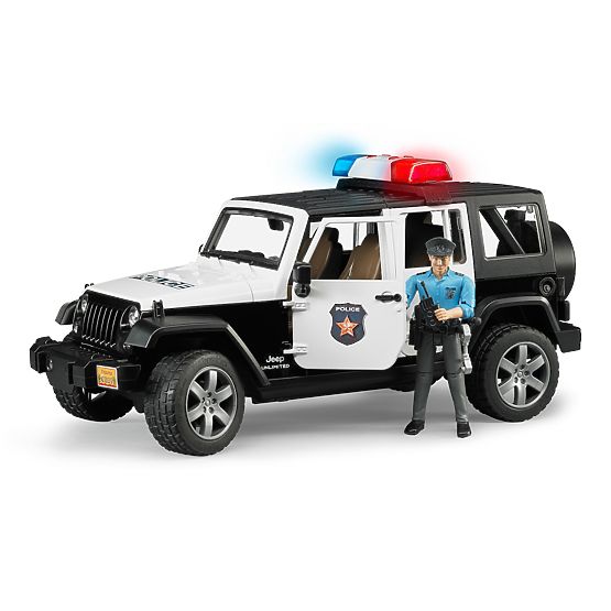 Bruder Jeep Wrangler Rubicon Police