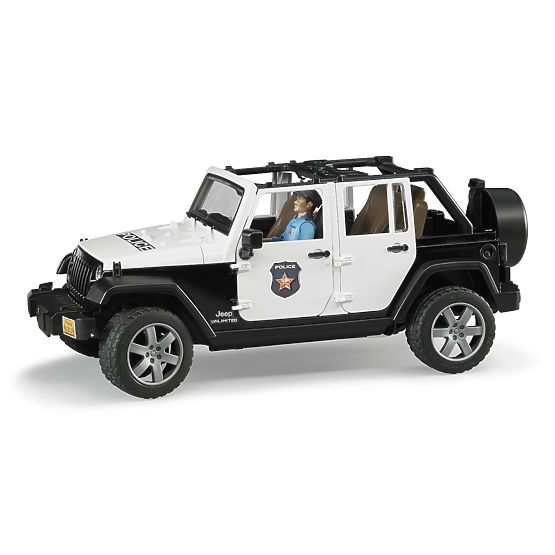 Bruder Jeep Wrangler Rubicon Police